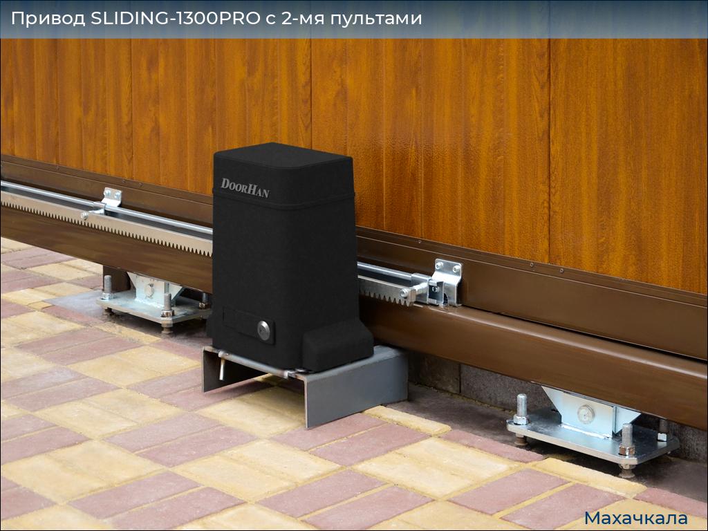 Привод SLIDING-1300PRO c 2-мя пультами, mahachkala.doorhan.ru