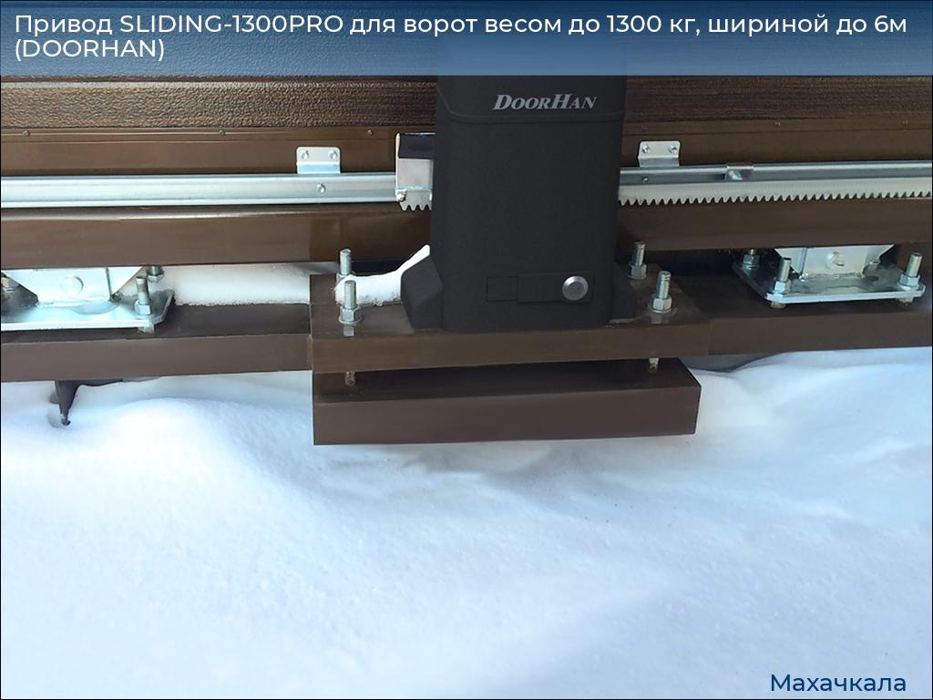 Привод SLIDING-1300PRO для ворот весом до 1300 кг, шириной до 6м (DOORHAN), mahachkala.doorhan.ru