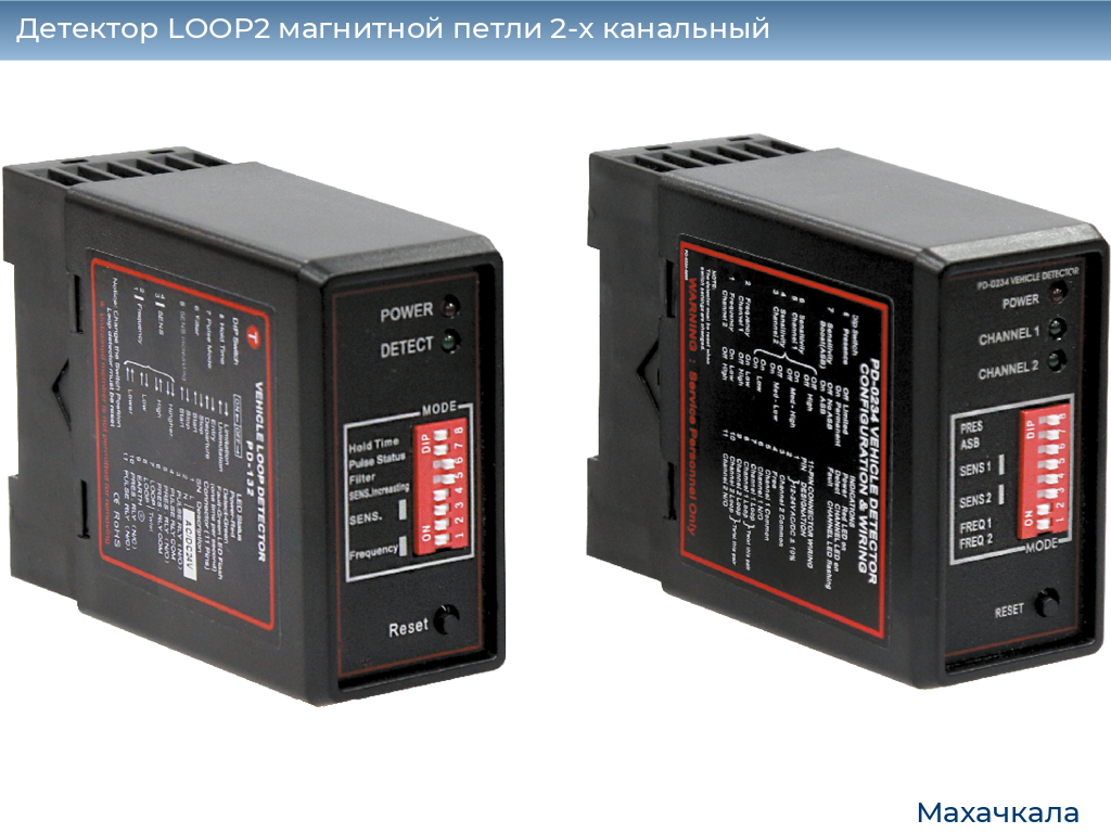 Детектор LOOP2 магнитной петли 2-x канальный, mahachkala.doorhan.ru